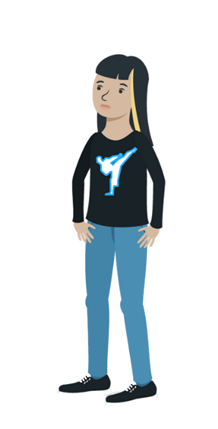 Mädchen im Schulalter