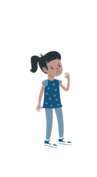 Mädchen im Kindergartenalter